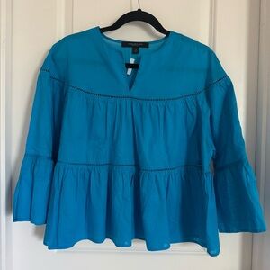 NWOT Marc New York by Andrew Marc Vibrant Blue Long sleeve Top, M